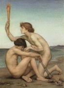 Evelyn De Morgan phosphorus and hesperus Germany oil painting reproduction